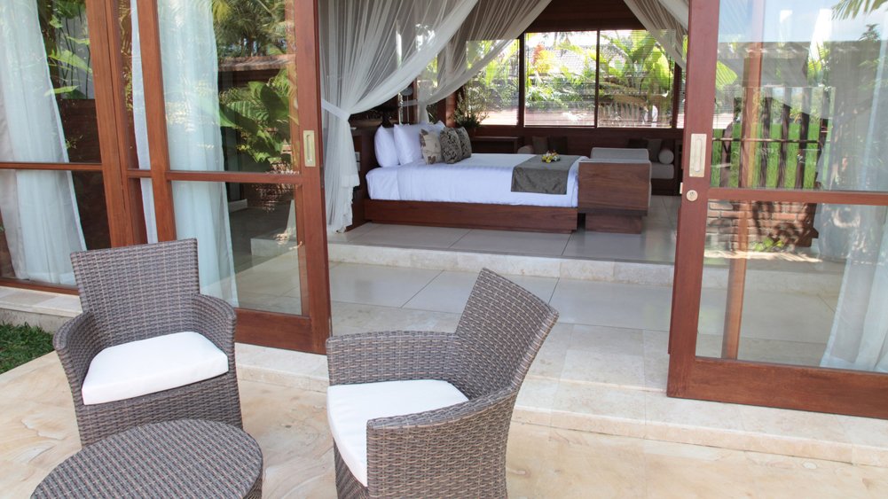 Villa Amy - Subak bedroom sitting area